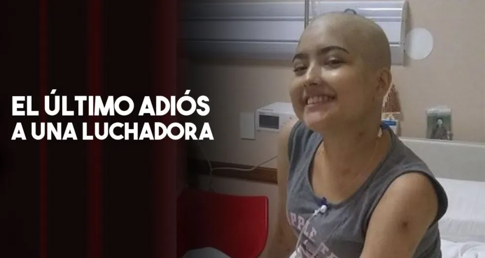 Dolor por el deceso de Rocio Aguirres la joven que luchaba contra el cáncer