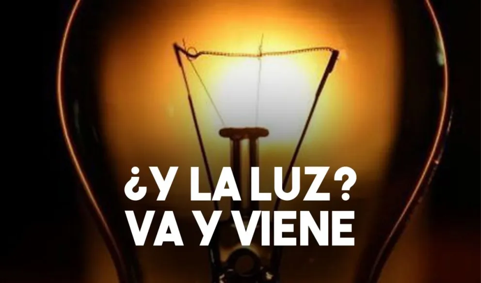 Se registraron bajas de tensión y cortes de luz en la provincia