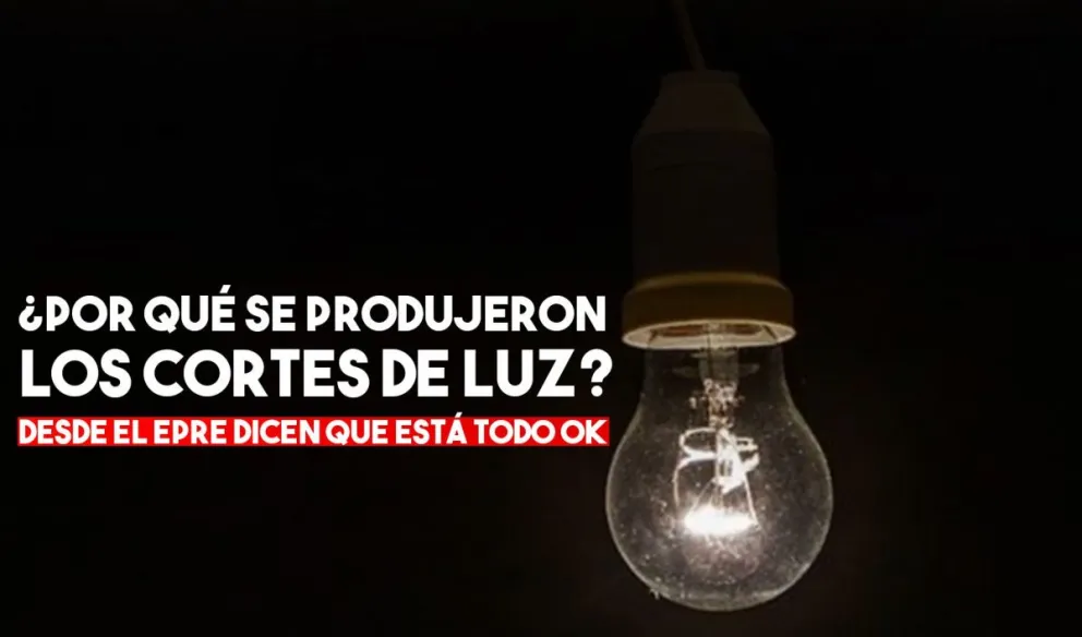 Desde el EPRE dieron a conocer los motivos de los cortes de luz