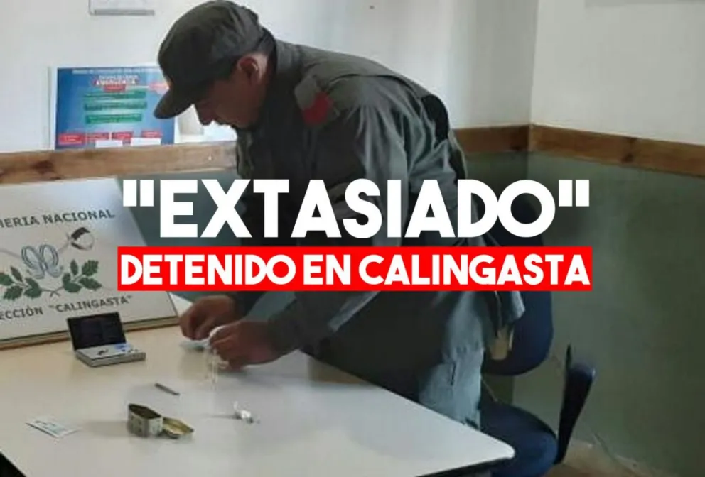 Detuvieron en Calingasta a un hombre con marihuana y éxtasis