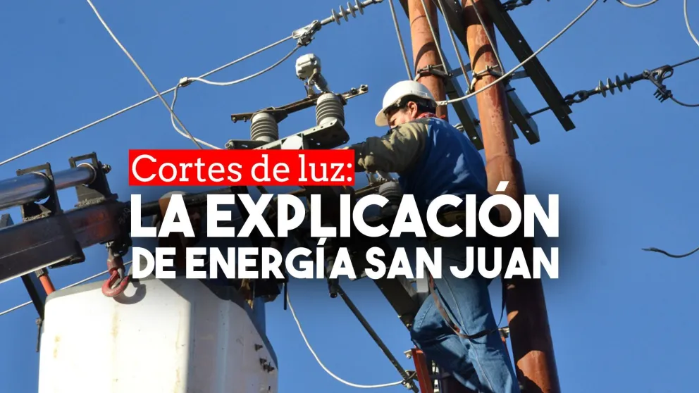 Desde Energía San Juan explicaron que los cortes de luz "no fueron producto del calor"