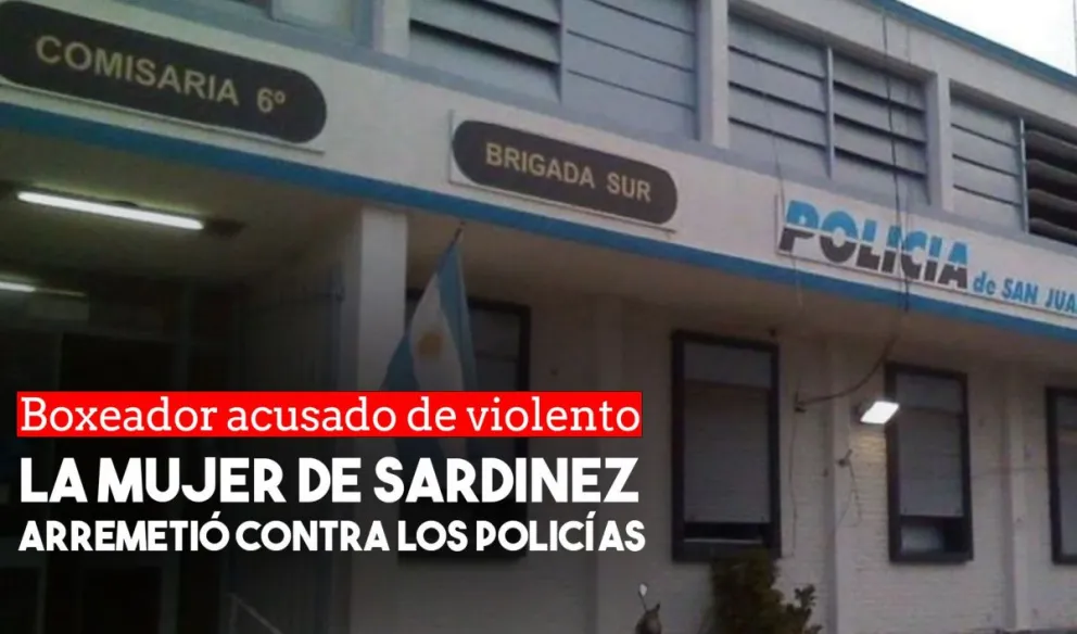La mujer del boxeador acusado de violento denunciará a policías de la Comisaría Sexta