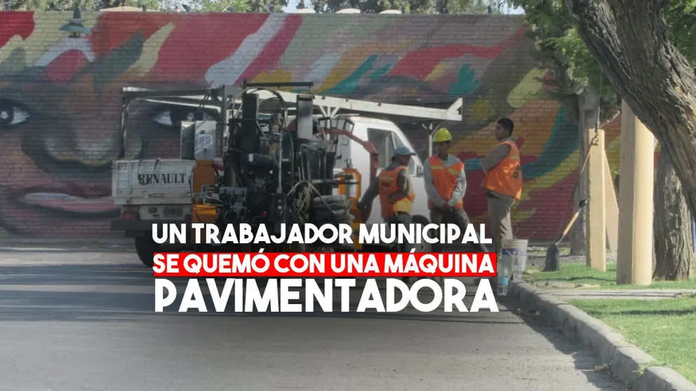 Un trabajador municipal herido en una obra en Capital