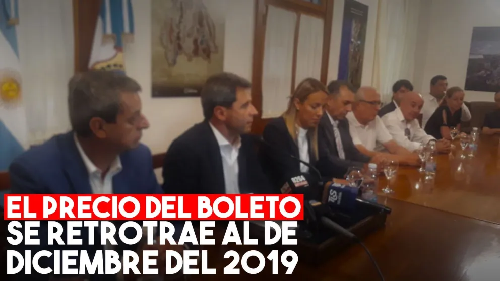 Oficial: se retrotrae el precio del pasaje de colectivo al de diciembre del 2019