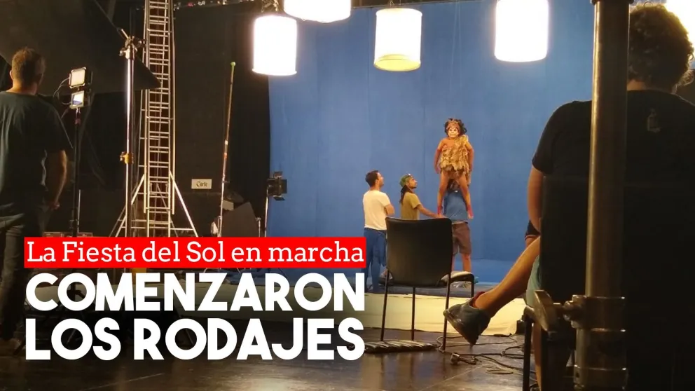 Comenzaron a rodar las imágenes para el espectáculo final de la FNS