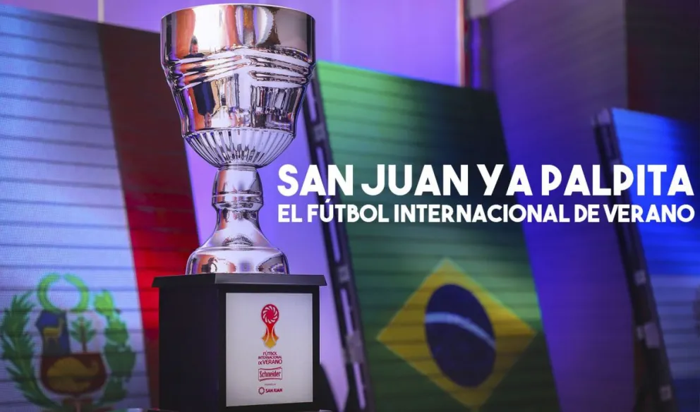 Se presentó el Torneo de Fútbol Internacional de Verano que se disputará en San Juan