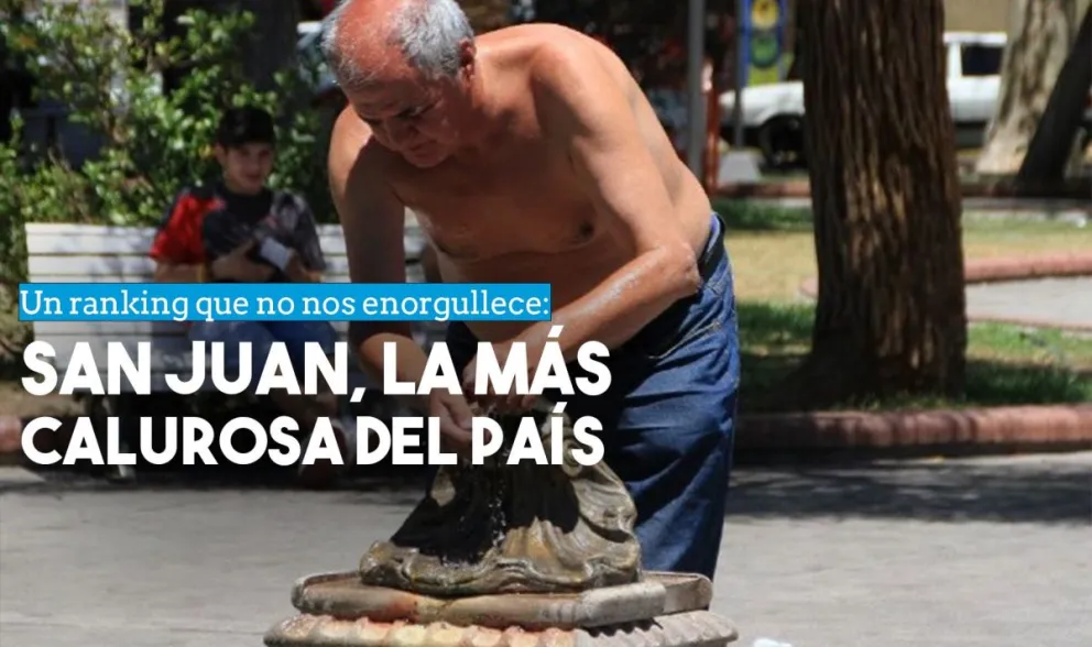 San Juan, una vez más, la más caliente del país