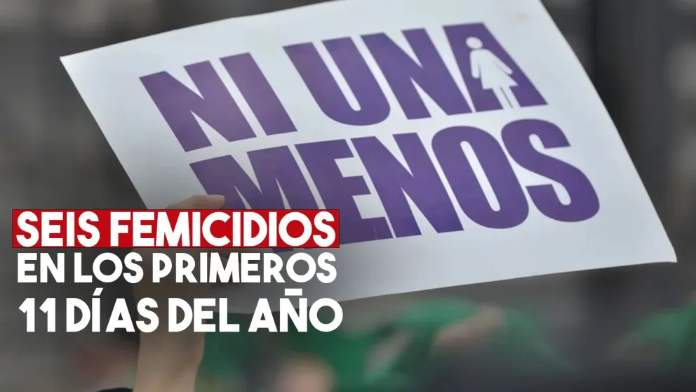 Ya hubo seis femicidios en lo que va del año