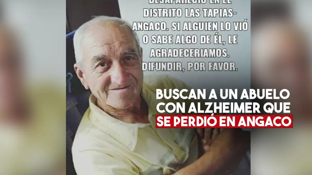 Buscan a un abuelo que se fue de su casa y no regresó