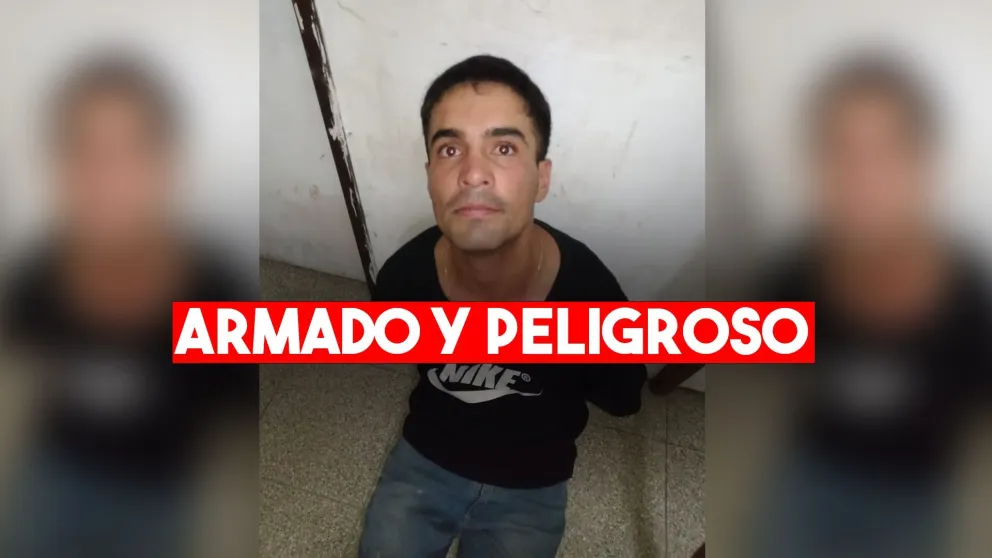 Lo detuvieron por llevar un arma de grueso calibre