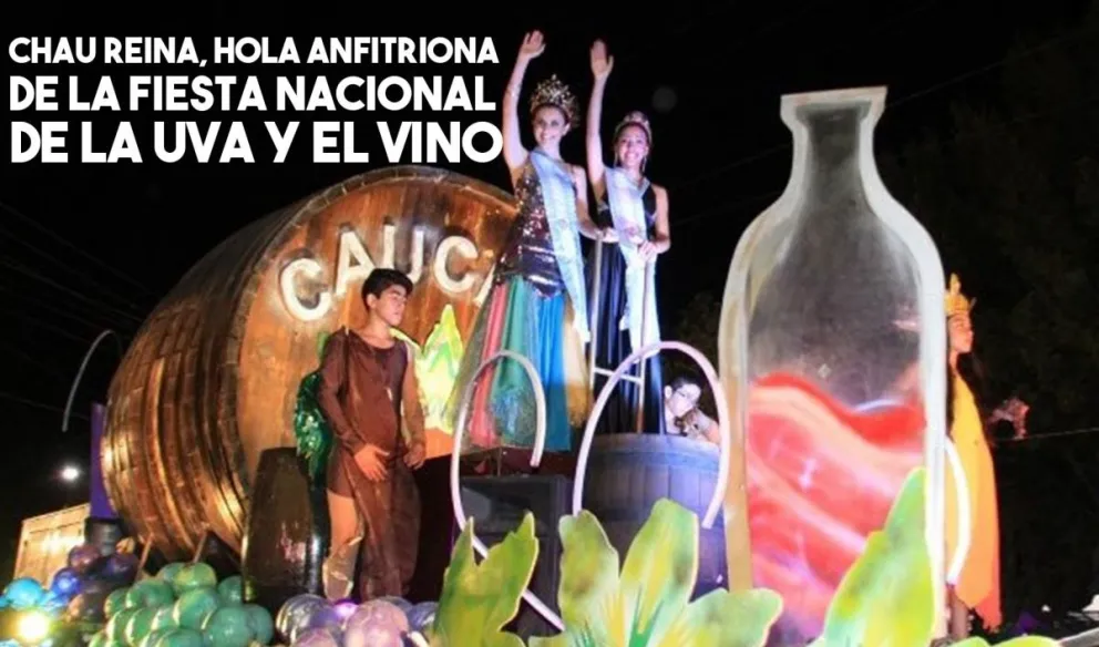 Se encuentran abiertas las inscripciones para ser Anfitriona de la Fiesta Nacional de la Uva y el Vino