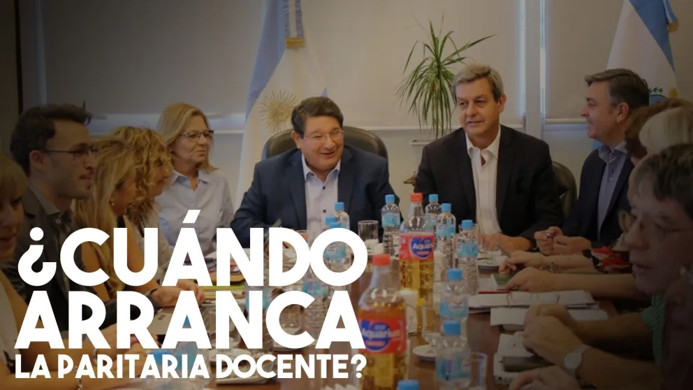 Paritaria docente: esperan definiciones desde Nación