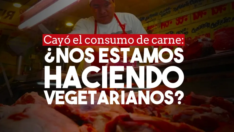 ¿A qué se debe la caída en el consumo de carnes?