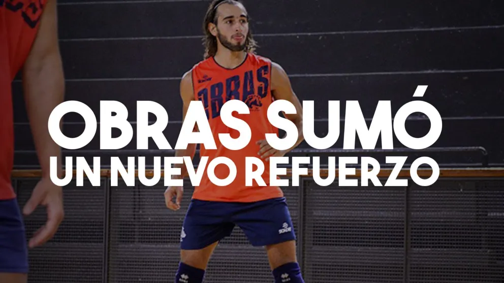 Obras Vóley sumó un nuevo refuerzo para el final de la temporada