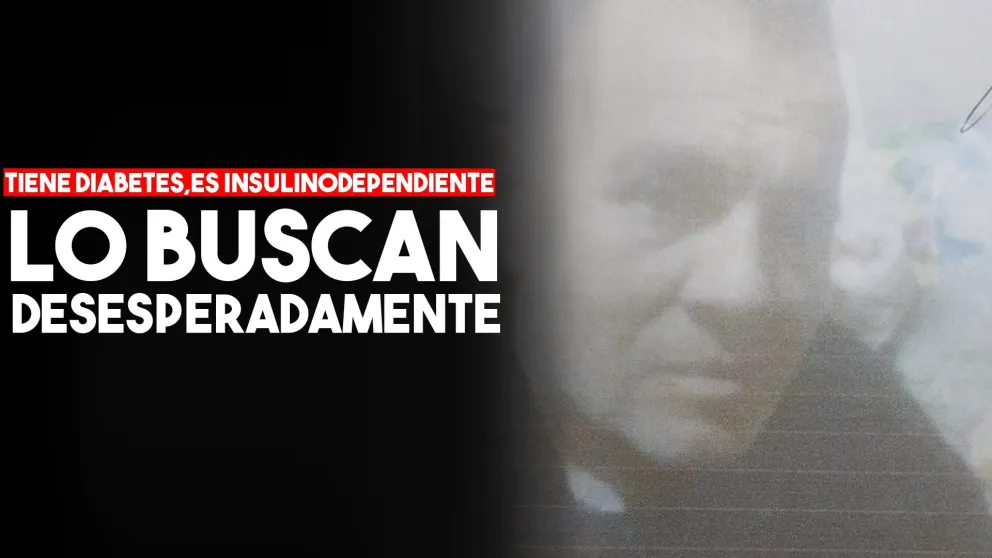 Buscan a un hombre que salió de su casa y no regresó