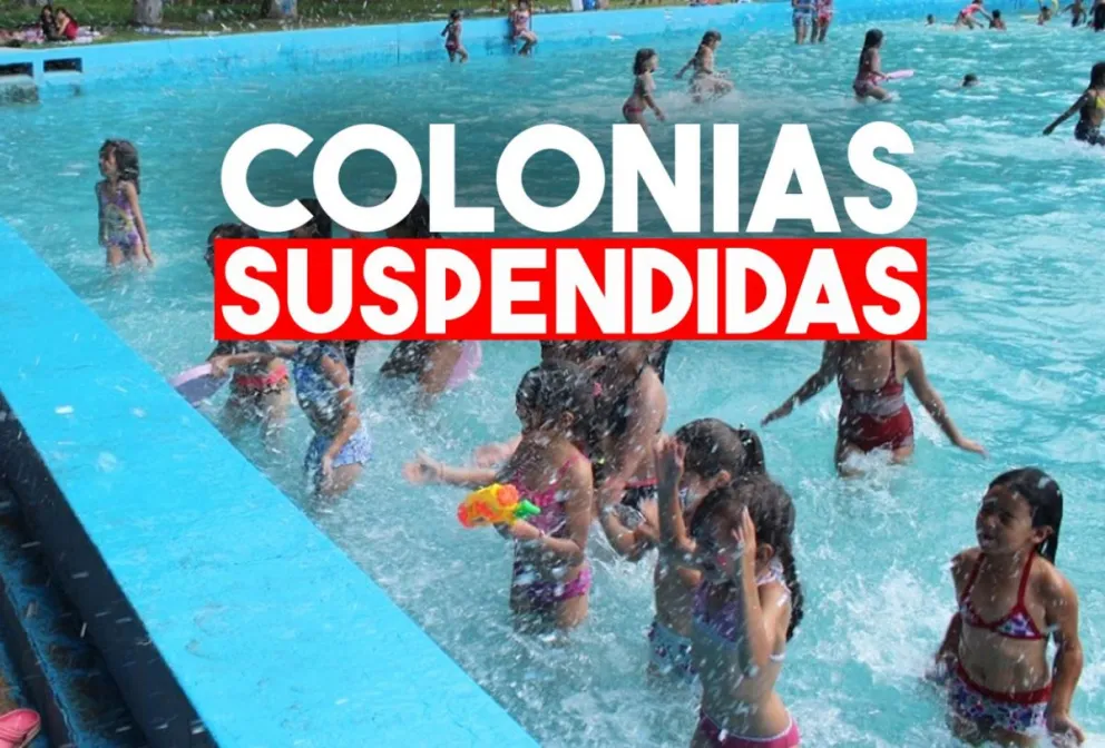 Por las lluvias, suspendieron las actividades en las colonias de verano