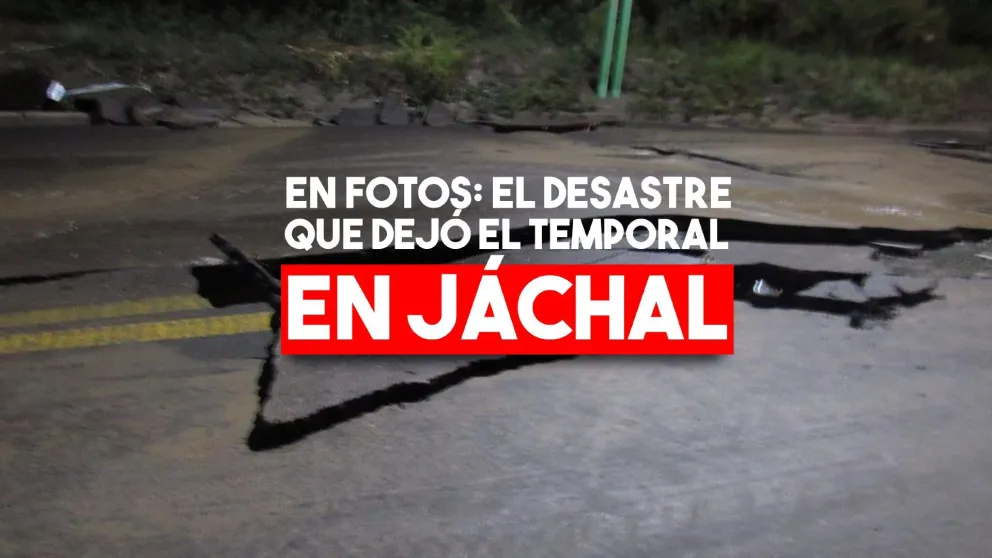 Las impactantes imágenes de lo que dejó la tormenta en Jáchal