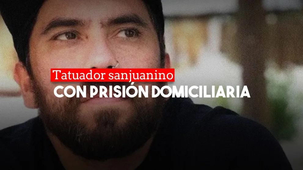 El tatuador sanjuanino que difundió videos íntimos obtuvo prisión domiciliaria