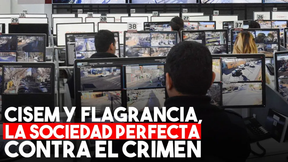 El 60% de los delitos de Flagrancia fueron captados por las cámaras del CISEM