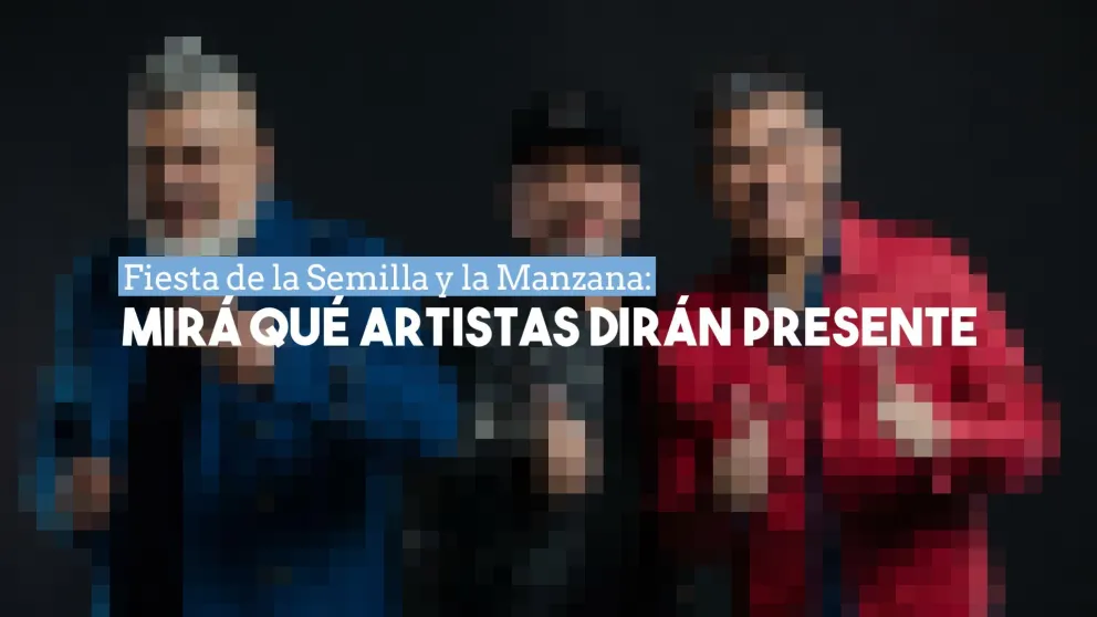Dieron a conocer los artistas que estarán en la Fiesta de la Semilla y la Manzana