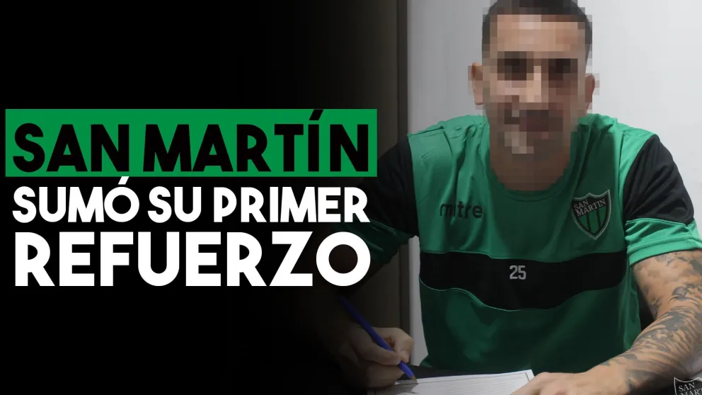 San Martín sumó su primer refuerzo para afrontar la Primera Nacional