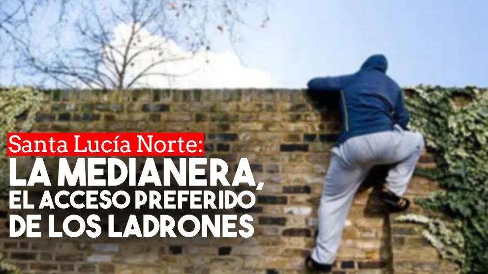 Vecinos de Santa Lucía norte denuncian una seguidilla de robos en la zona