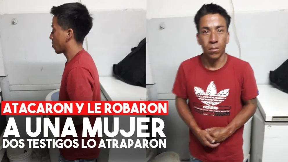 Grandes héroes: persiguieron y atraparon al ladrón que ataca mujeres