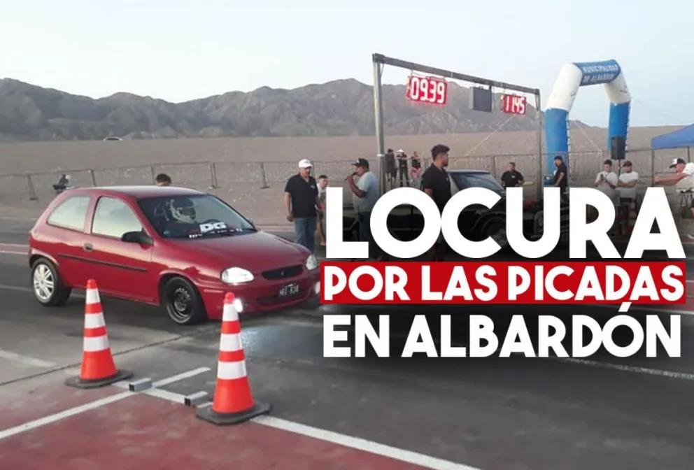 Las picadas causaron furor en Albardón