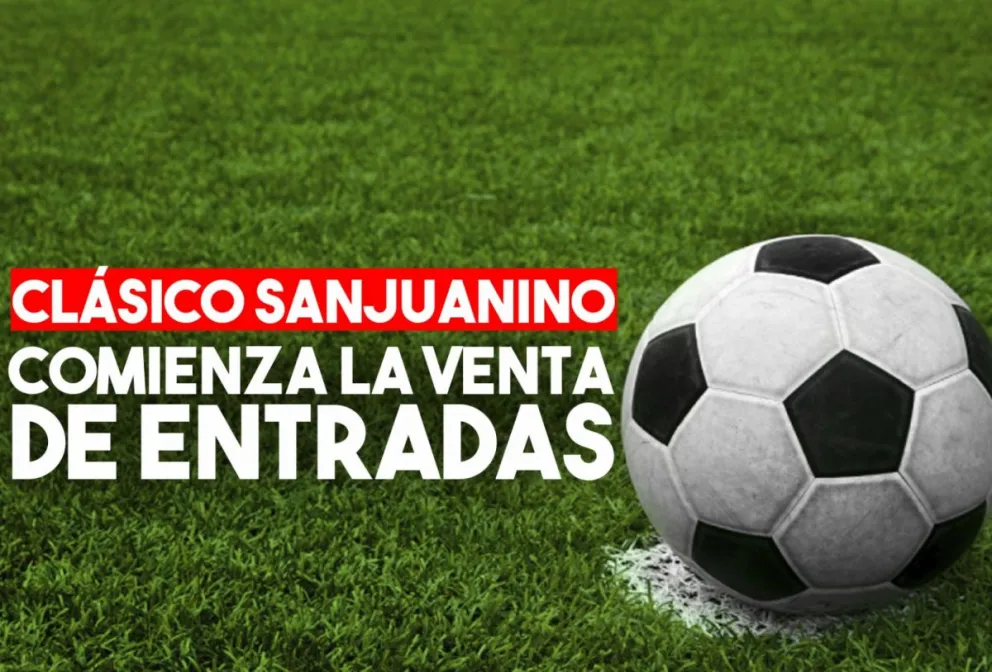 Este domingo comienza la venta de entradas para el clásico sanjuanino