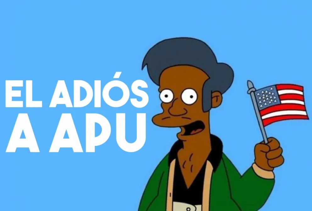 Por una polémica racial, Apu deja Los Simpsons