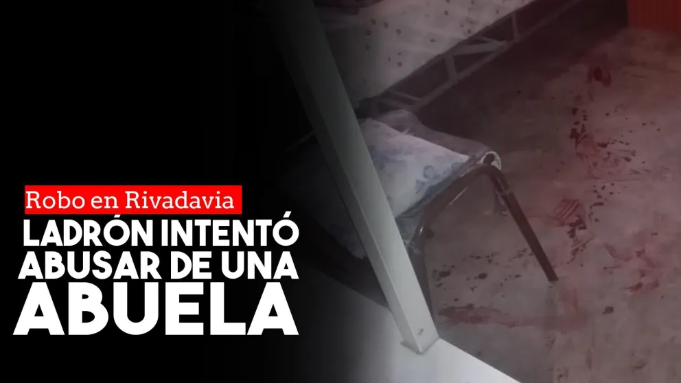 Intentó robar y abusar de una abuela