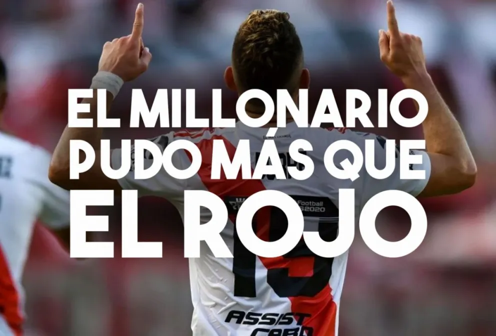 River ganó y es puntero de la Superliga