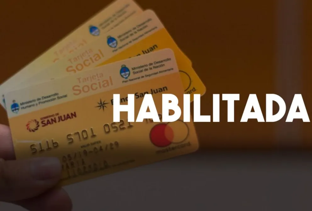 La Tarjeta Social está habilitada