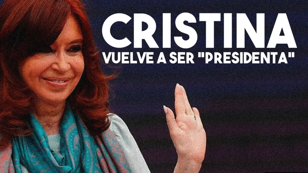 Cristina será presidenta por unos días