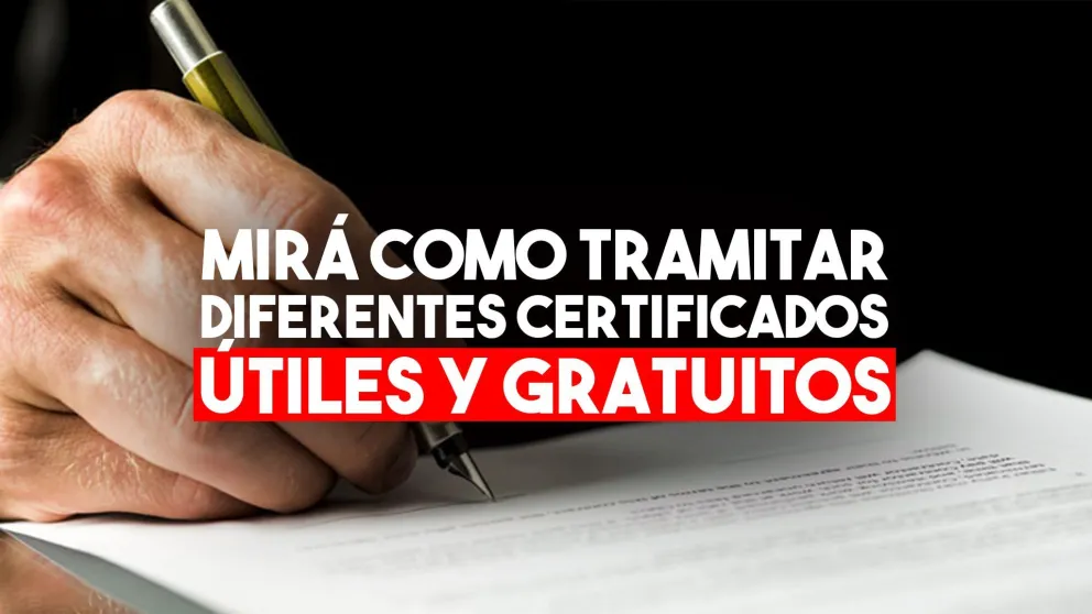 Mira donde podés tramitar los certificados de residencia, conviviencia y supervivencia