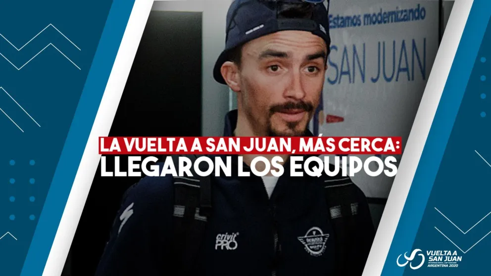 Llegaron los equipos y la Vuelta a San Juan está cada vez más cerca