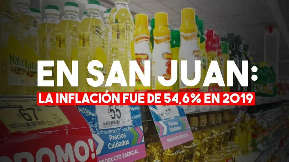 En la provincia hubo un 54,6% de inflación en el 2019