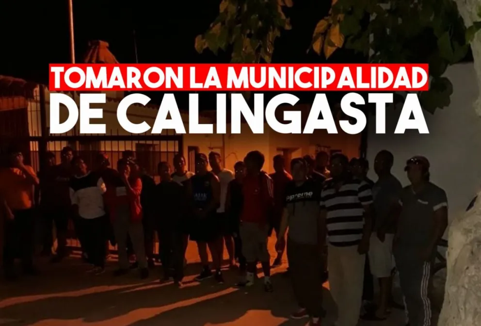 Desocupados tomaron pacíficamente el Municipio de Calingasta