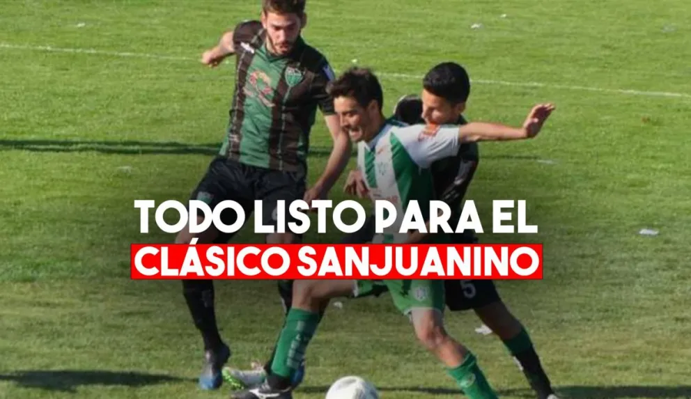 Todo listo para el clásico sanjuanino