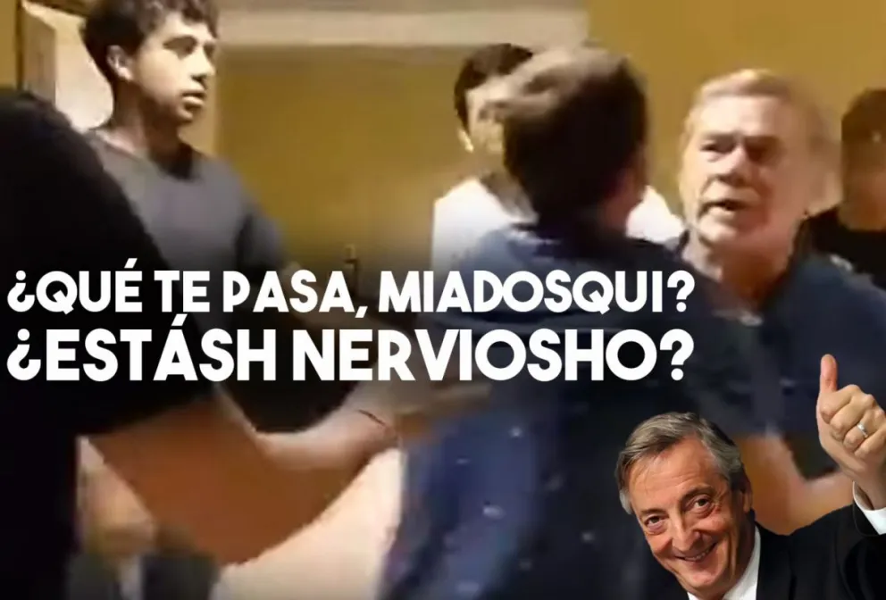 Miadosqui casi se va a las piñas con un hincha de Desamparados