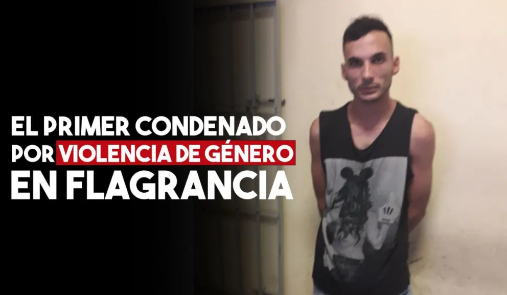 Flagrancia dictó su primera sentencia por violencia de género