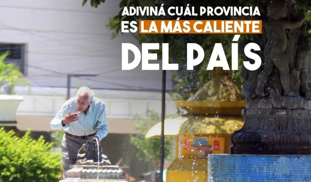 Invierno, apurate: San Juan, otra vez la más caliente del país.