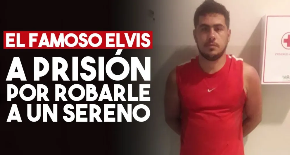 Condenaron a Elvis, el peligroso ladrón que tiene un frondoso prontuario