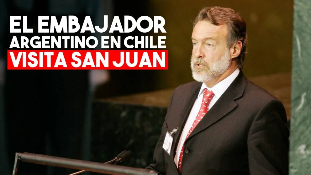 El embajador de Argentina en Chile se reunirá este viernes con Uñac