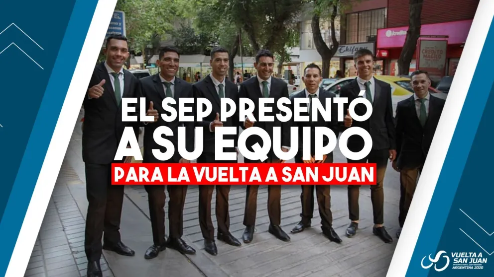 El SEP presentó a su equipo para la Vuelta a San Juan