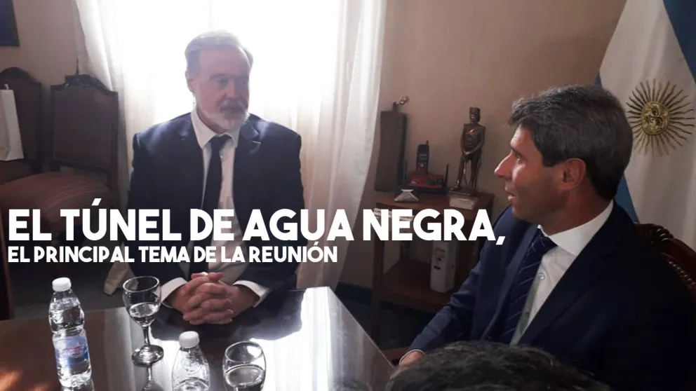 El Túnel de Agua Negra, el principal tema entre Uñac y Bielsa