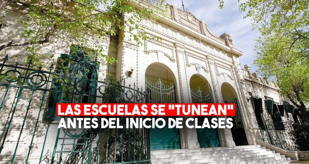 Las escuelas se van poniendo en condiciones
