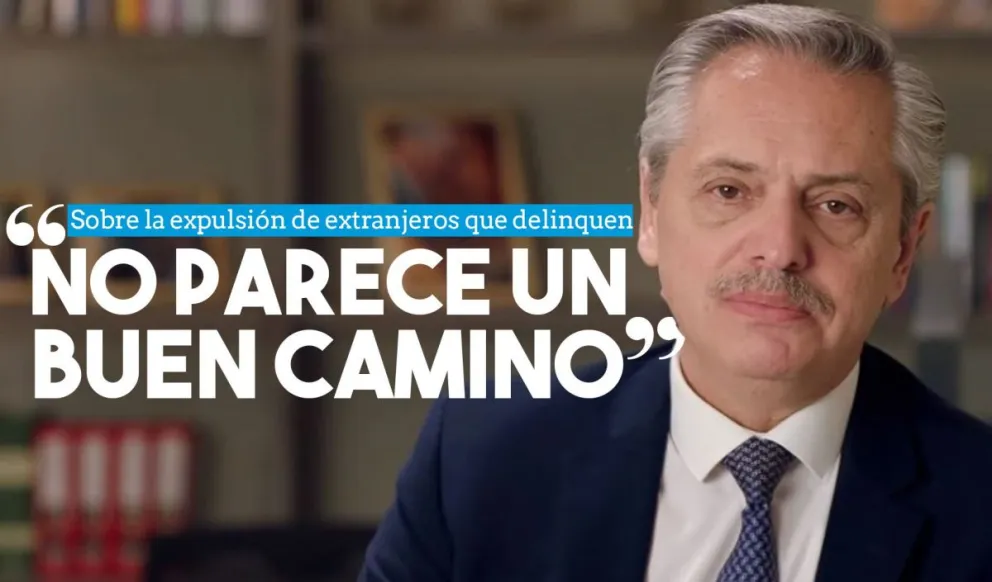 Alberto Fernández criticó el decreto de Macri para expulsar a extranjeros que delinquen: "No parece un buen camino"