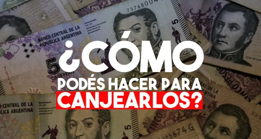 Desde el Banco Central informaron cómo y cuándo canjearán los billetes de $5