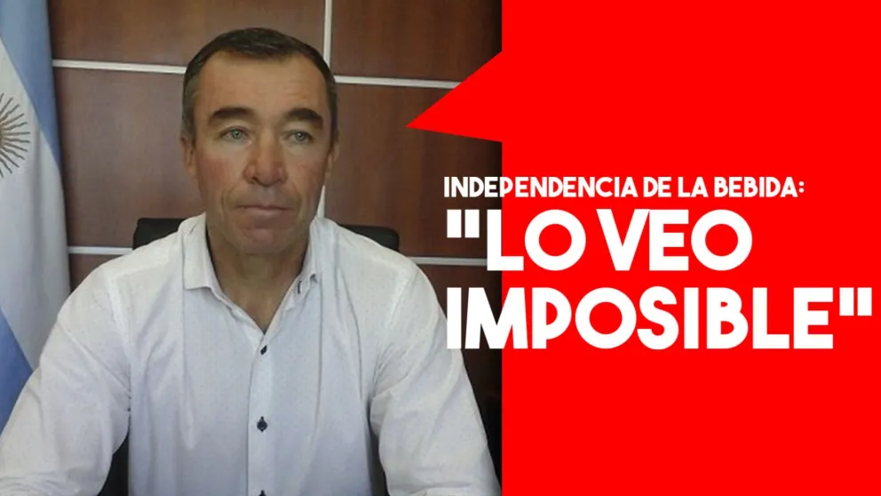 Para Fabián Martín es casi “imposible” que La Bebida pueda independizarse